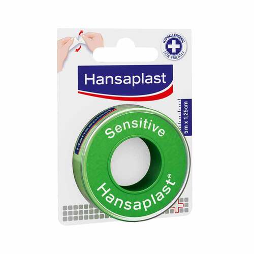 Hansaplast Fixierpflaster Sensitive 1,25 cmx5 m - 1