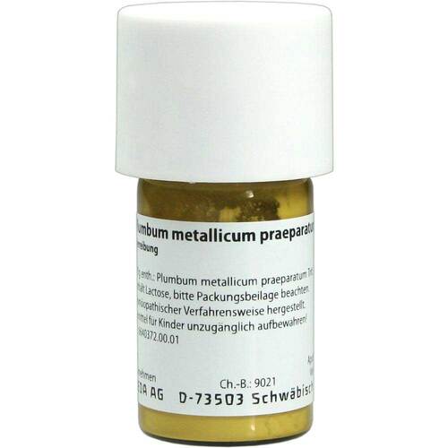 Plumbum metallicum Pr&auml;parat  D 20 Trituration - 1