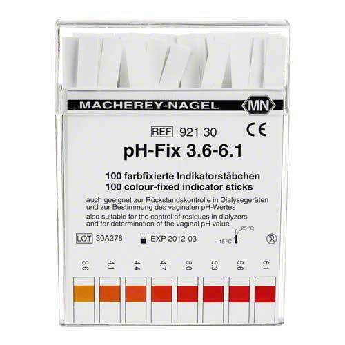 PH-Fix Indikatorst&auml;bchen pH 3,6-6,1 - 1