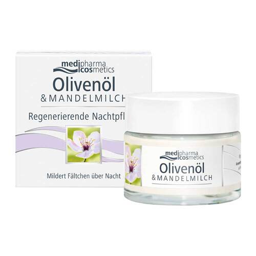 Oliven-Mandelmilch regenerierende Nachtpflege - 1