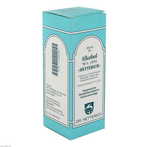 Alkohol 70% V / V Hetterich - 1