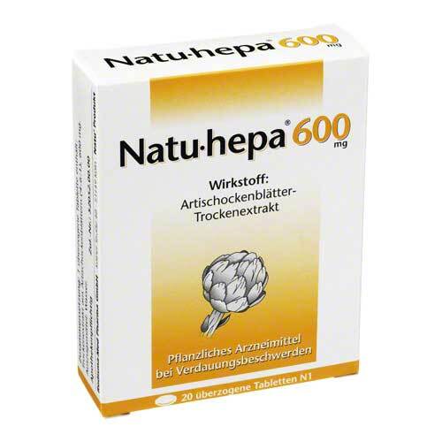 Natu Hepa 600 mg &uuml;berzogene Tabletten - 1