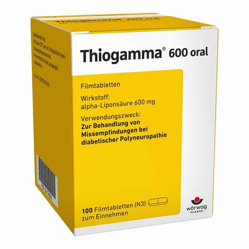 Thiogamma 600 oral Filmtabletten - 1