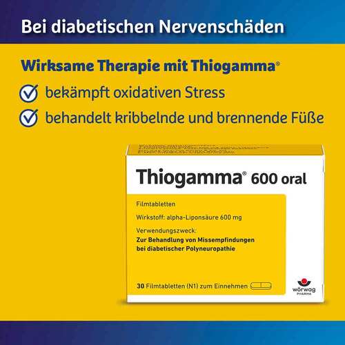 Thiogamma 600 oral Filmtabletten - 2