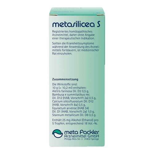 Metasilicea S Mischung - 2