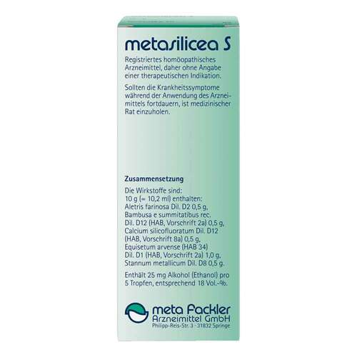 Metasilicea S Mischung - 2