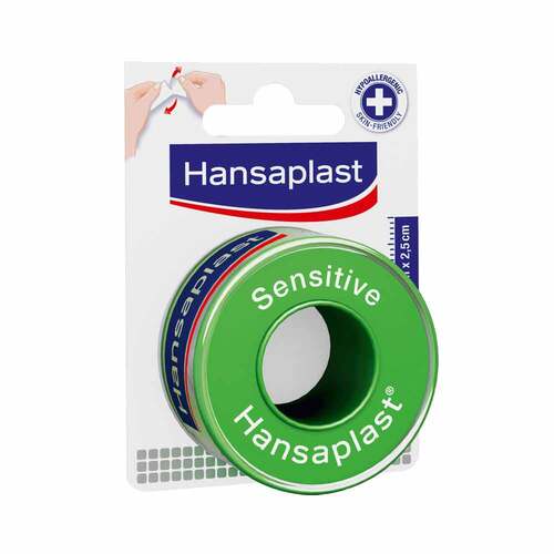 Hansaplast Fixierpflaster Sensitive 2,5 cmx5 m - 1