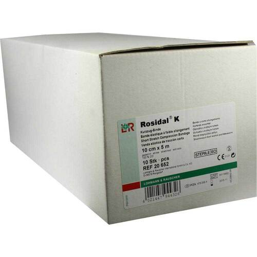 ROSIDAL K Binde 10 cmx5 m steril einz.verpackt - 1