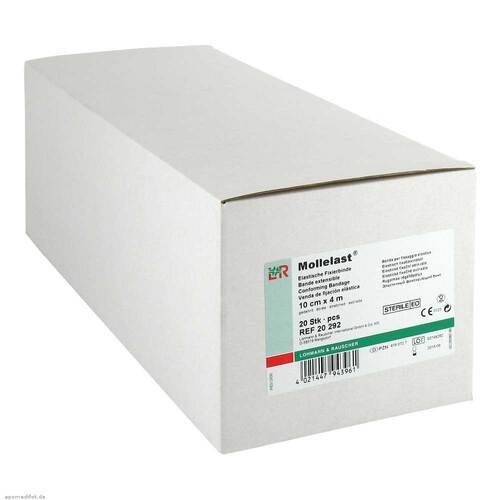 MOLLELAST Binden 10 cmx4 m steril einz.verpackt - 1