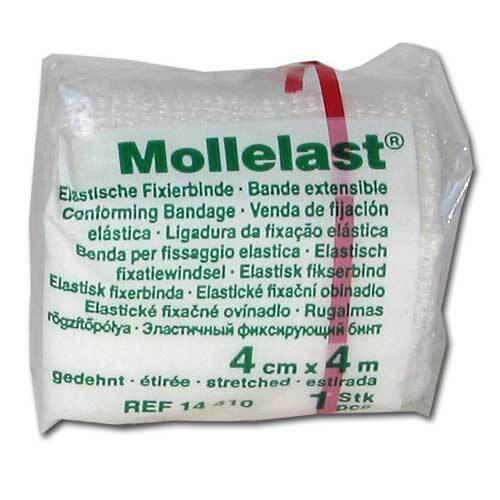Mollelast Binden 4 cmx4 m wei&szlig; - 1