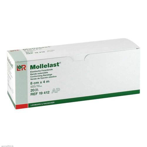 Mollelast Binden 8 cmx4 m wei&szlig; - 1