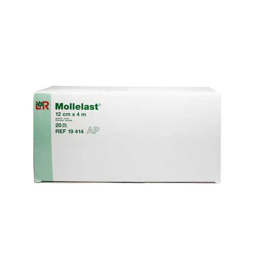 Mollelast Binden 12 cmx4 m wei&szlig; - 1