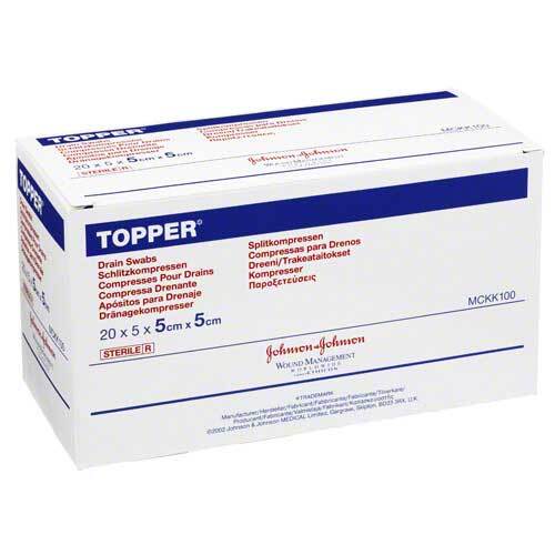 Topper Schlitzkompresse 5x5 cm steril - 1