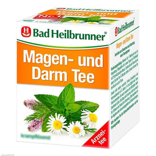 BAD HEILBRUNNER Magen- und Darm Tee N Filterbeutel - 1