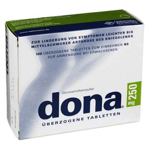 Dona 250 mg &uuml;berzogene Tabletten - 1