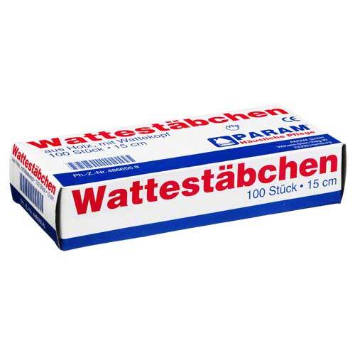 Wattestab mit Wattekopf 15 cm - 1