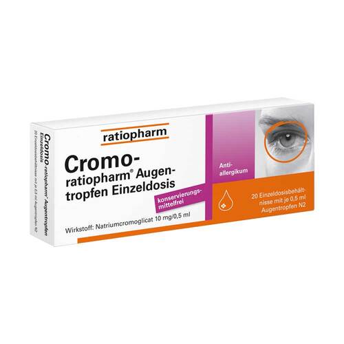 Cromo-Ratiopharm Augentropfen Einzeldosis - 1