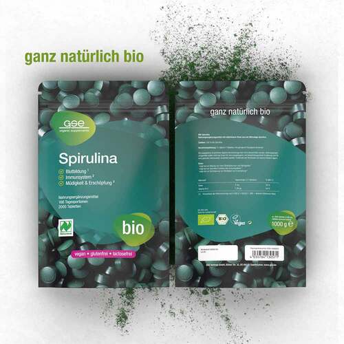Gse Spirulina 500 mg Bio Naturland Tabletten - 2