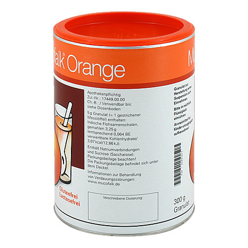 Mucofalk Orange Granulat zur Herstellung einer Suspension zum Einnehmen Dose - 4