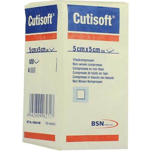 CUTISOFT Vlieskompressen unsteril 5x5 cm - 1