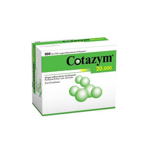 Cotazym 20.000 Pellets magensaftresistente Kapseln - 1