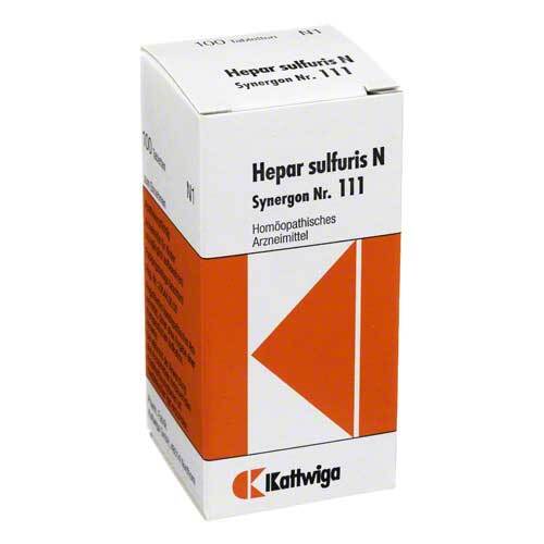 SYNERGON KOMPLEX 111 Hepar sulfuris N Tabletten - 1