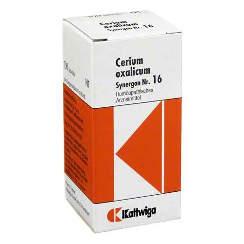 SYNERGON KOMPLEX 16 Cerium oxalicum Tabletten - 1