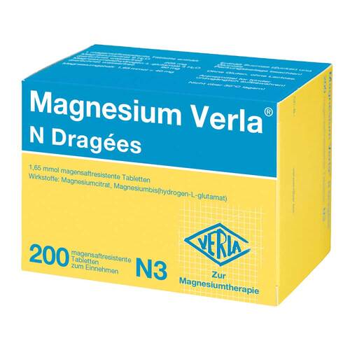 Magnesium Verla N Dragees - 1
