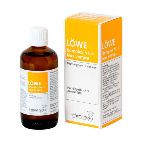 L&Ouml;WE KOMPLEX Nr.6 Nux Vomic Tropfen - 1