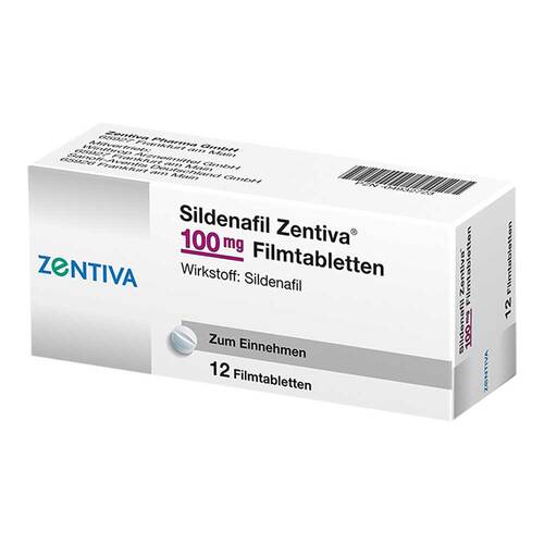 Sildenafil Zentiva 100 mg Filmtabletten - 1