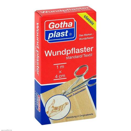 Gothaplast Wundpflaster standard 4 cmx1 m geschnitten - 1