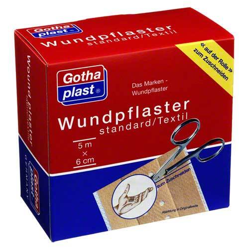 Gothaplast Wundpflaster standard 6 cmx5 m Rolle - 1