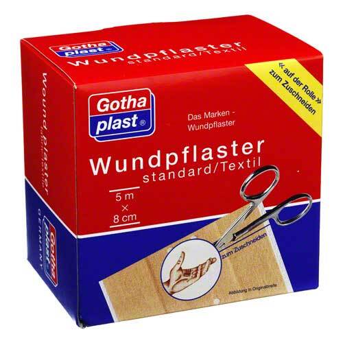 Gothaplast Wundpflaster standard 8 cmx5 m Rolle - 1