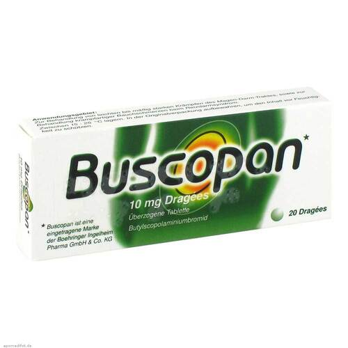 Buscopan 10 mg Dragees - 1