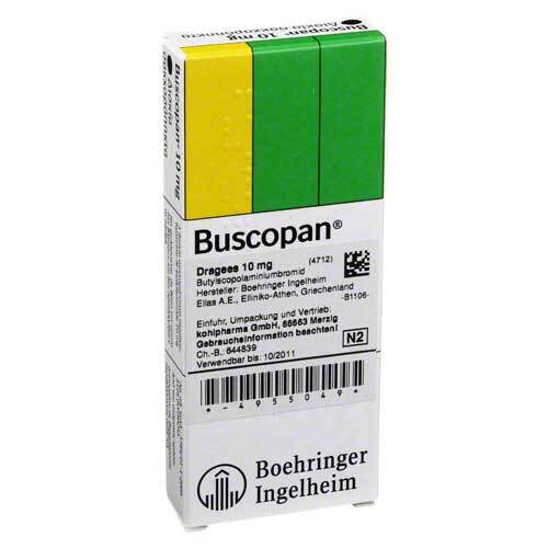 Buscopan 10 mg Dragees - 1