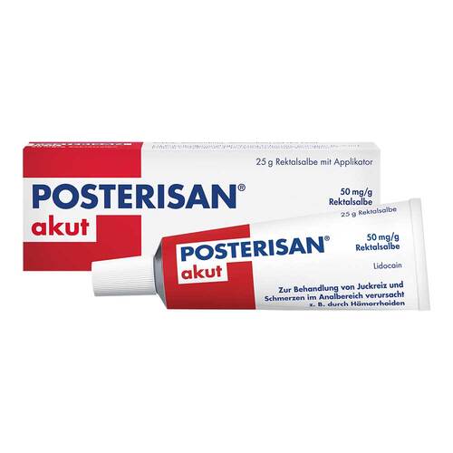 Posterisan akut 50 mg / g Rektalsalbe - 1