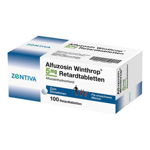 Alfuzosin Winthrop 5 mg Retardtabletten - 1