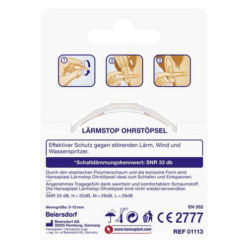 HANSAPLAST L&auml;rmstop Ohrst&ouml;psel - 2