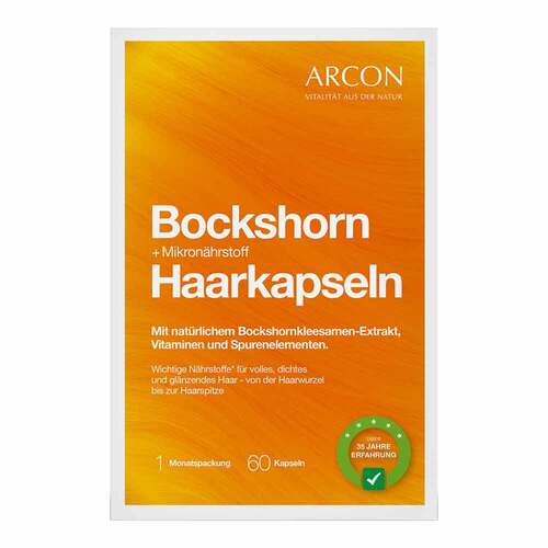 Bockshorn + Mikron&auml;hrstoff Haarkapseln Tisane plus - 2