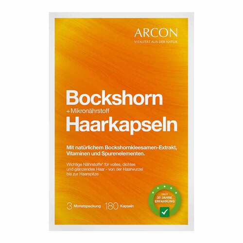 Bockshorn + Mikron&auml;hrstoff Haarkapseln Tisane plus - 2