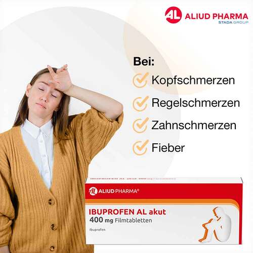 Ibuprofen AL akut 400 mg Filmtabletten - 2