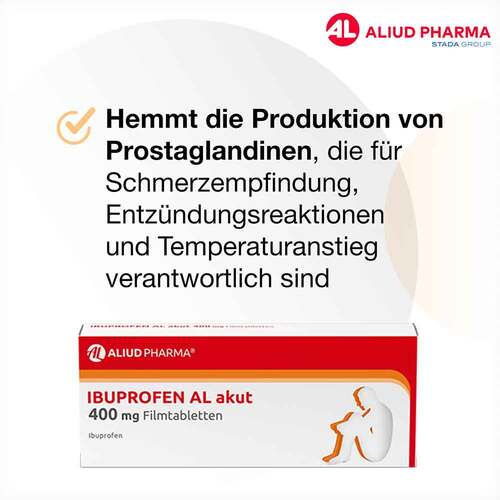 Ibuprofen AL akut 400 mg Filmtabletten - 4