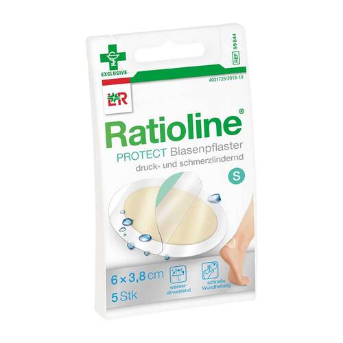 Ratioline protect Blasenpflaster 3,8x6 cm klein - 1