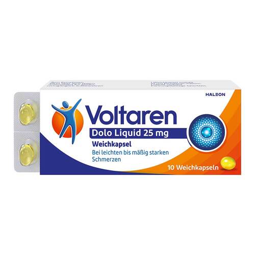 Voltaren Dolo Liquid 25 mg Weichkapseln - 1