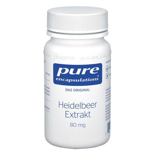 Pure Encapsulations Heidelbeer Extrakt 80 mg Kapseln  - 1