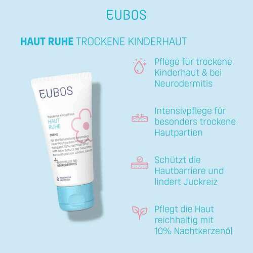 Eubos Kinder Haut Ruhe Creme - 3