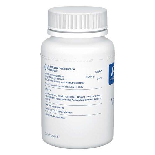 Pure Encapsulations Vitamin C 400 gepuffert Kapseln  - 3