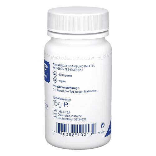 Pure Encapsulations gr&uuml;ner Tee Extrakt Kapseln - 2