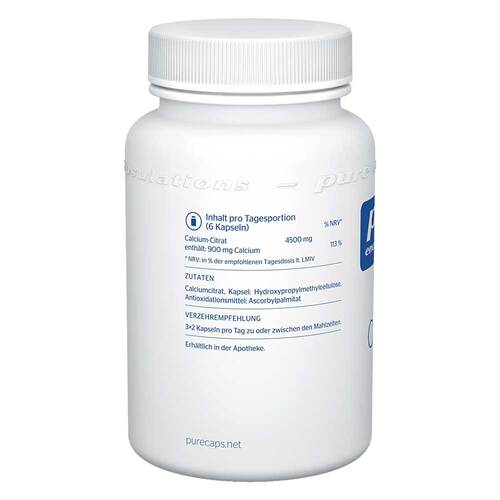Pure Encapsulations Calcium Calciumcitrat Kapseln - 3