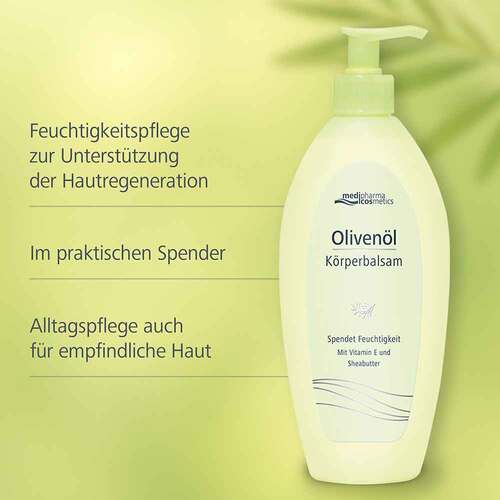 Oliven&ouml;l K&ouml;rperbalsam im Spender - 3